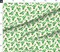 Whimsical Western Snakes Cowboy Hat Cute Desert Southwest Green Custom Printed Fabric by Spoonflower Various Fabrics by the Yard or Fat Quarter